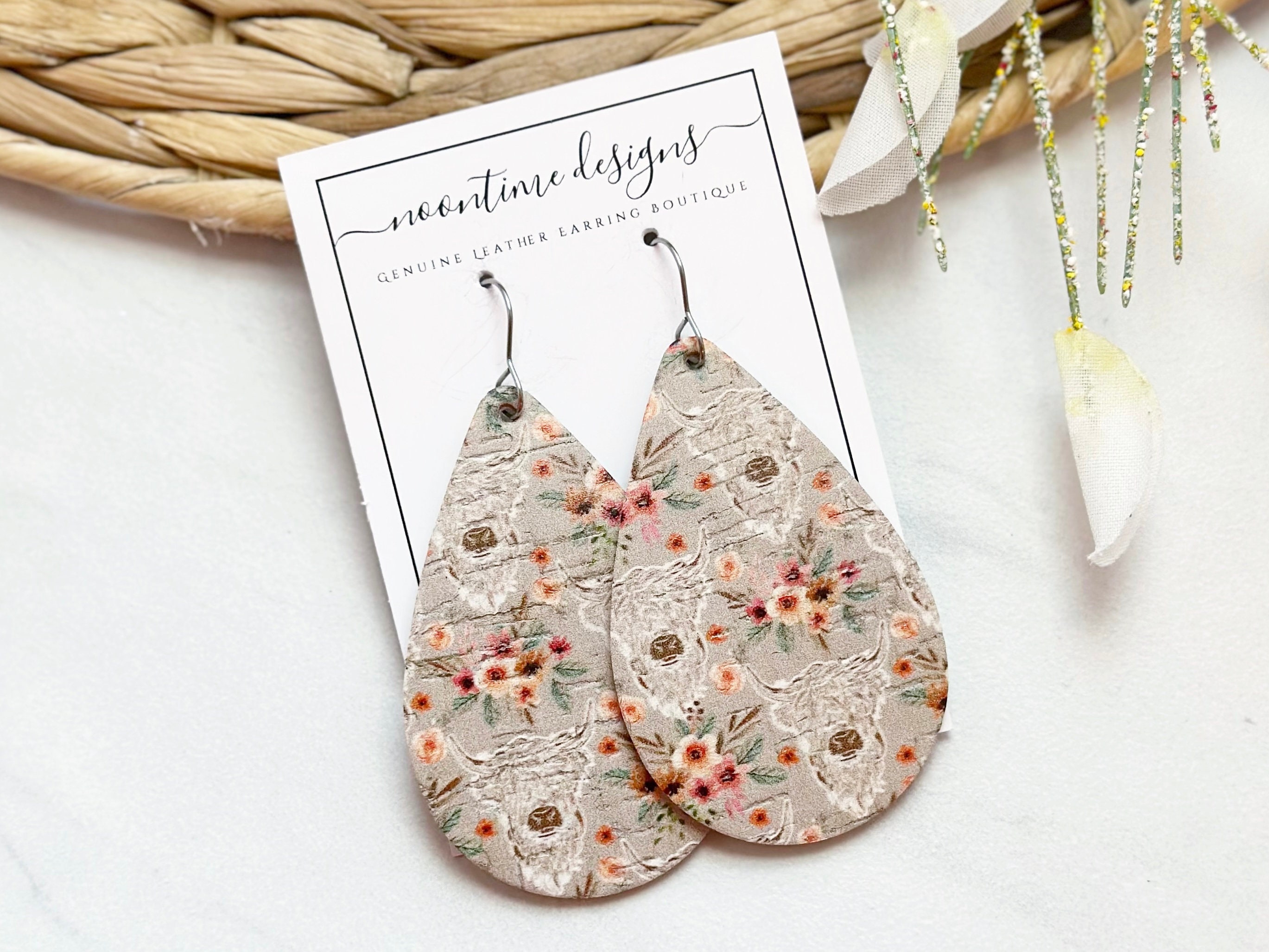 Genuine leather for earrings deals