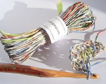 Newspaper yarn summery 10 m