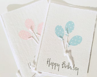 Handmade Paper Birthday Card For Boys and Girls