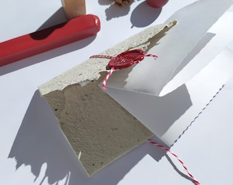 Christmas poem in an envelope