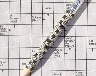 Pencil for puzzle lovers