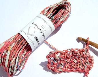 Zeitungsgarn rot 10 m