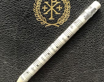 Mini pencil for the church choir