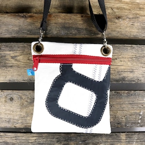 LÜTTE - Umhängetasche Handytasche aus Segel