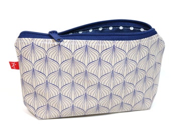 Toiletry bag make-up bag cosmetic bag inside and outside made of oilcloth