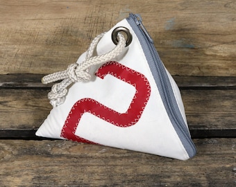 Doorstop made from upcycled sails