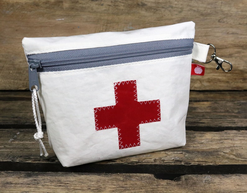 Trousse de premiers secours de voyage, sac à médicaments, sac à plâtre en voile image 2