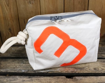 Toiletry bag "AHOI" XL made of canvas