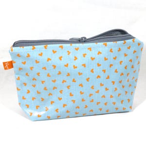 Kulturtasche aus Wachstuch