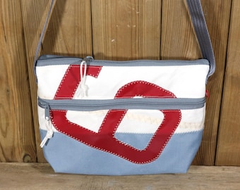 "Klabautermann" shoulder bag made from upcycled sails