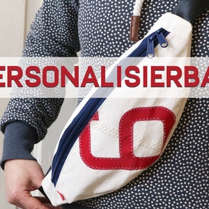 Personalisierbare Bauchtasche Hipbag aus Segel Bild 2