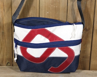 "Klabautermann" shoulder bag made from upcycled sails