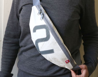 Bum bag hip bag belt bag made of sail