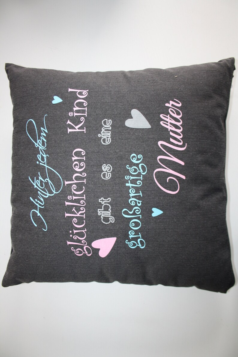 Dekokissen Kissen mit Spruch 40x40cm Etsy.de
