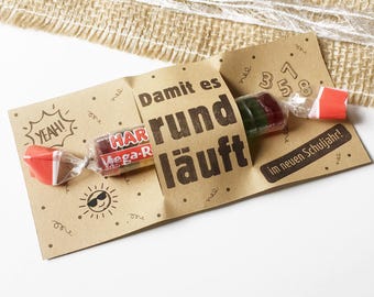 Back-to-School Welcome Gift Printable Template, DIY Gift Idea from Teachers, Student Gift to Help the New School Year Run Smoothly, Download