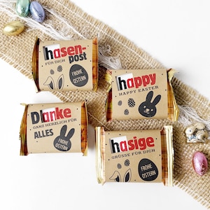 イースター ハヌタの印刷可能なテンプレート、DIY イースター ギフト クラフト、キャンディー ラッパー パッケージ、イースター ギフト プレート、PDF うさぎのメール、ハッピー イースター