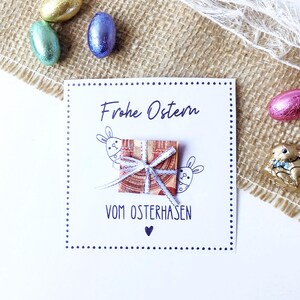 Druckvorlage Ostern - Geldgeschenk - Glückwunschkarte - selber ausdrucken - Frohe Ostern - Mitbringsel - Kleinigkeit - mein Hase