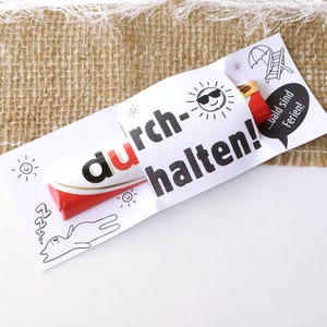 Printbaar cadeau voor de feestdagen, afscheidscadeau, voor studenten, kleinigheidje van leraren, om te printen, zomervakantie, einde schooljaar, volhouden