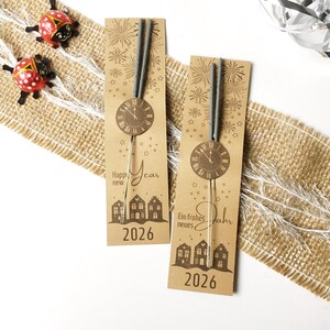 New Year's Eve sparkler printable template, table decoration PDF, New Year's Eve greeting gift, New Year's Eve table present, printable sparkler template