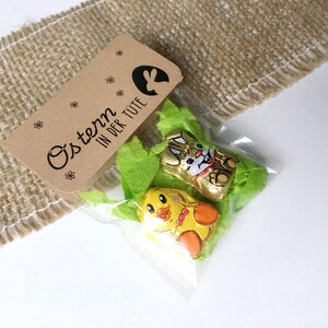 Druckvorlage Ostern Tütenverschluss I Frohe Ostern in der Tüte I zum drucken I Mitbringsel I Gastgeschenk I Geschenkidee I Osterdeko