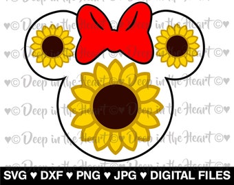 Free Free 338 Mickey Mouse Sunflower Svg SVG PNG EPS DXF File