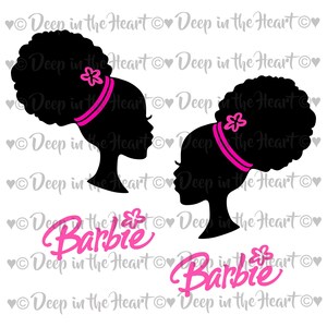 Download Afro Barbie Svg Etsy