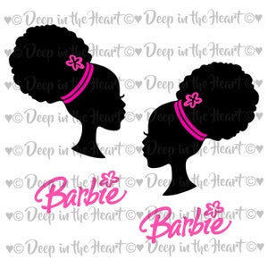 Download Afro Barbie Svg Etsy