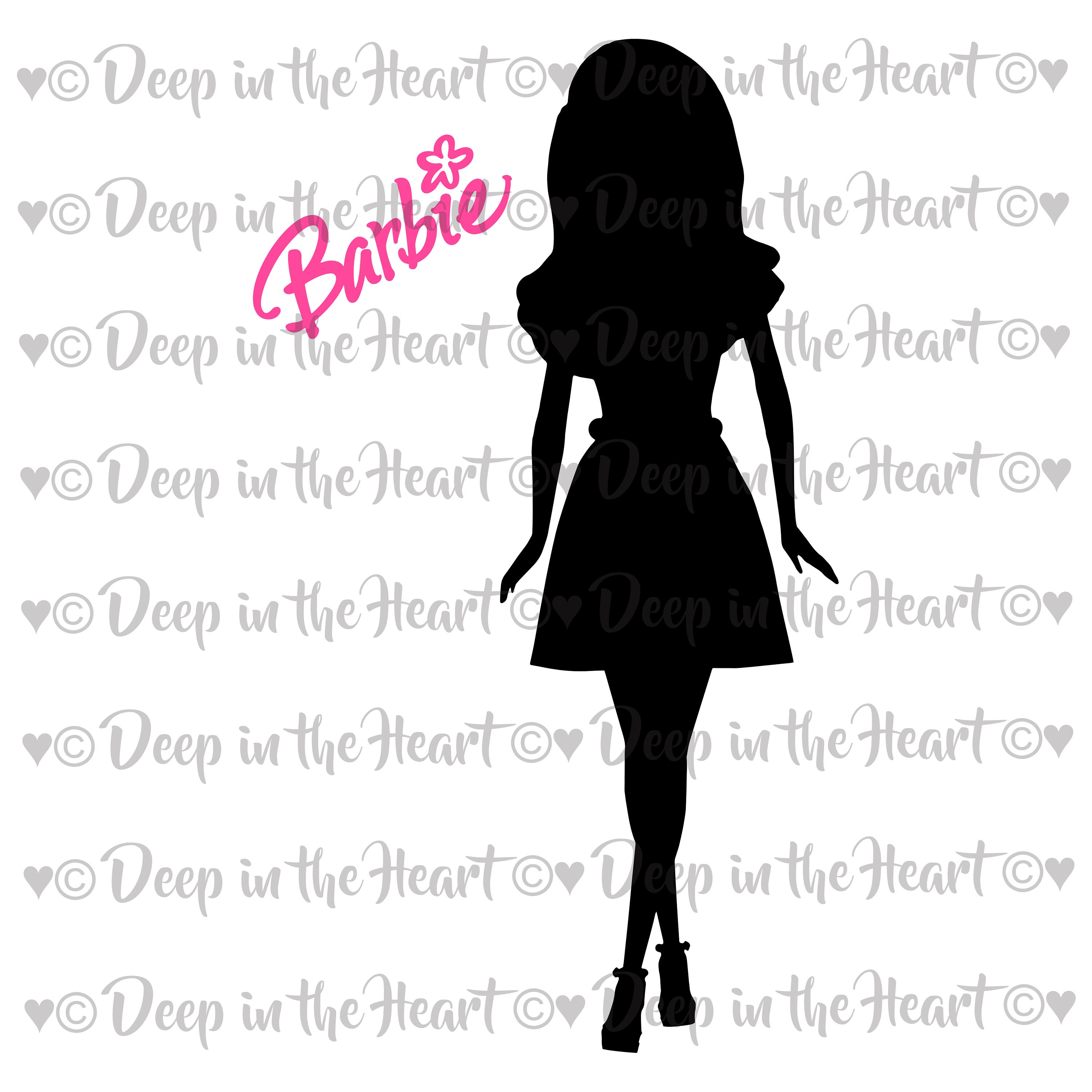 Instant Download Barbie Silhouette Barbie Svg Barbie - vrogue.co