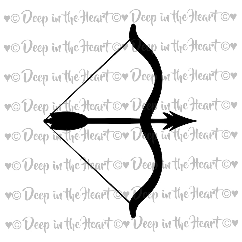 Disney Princess Mérida Brave Bow and Arrow SVG PNG JPG Etsy