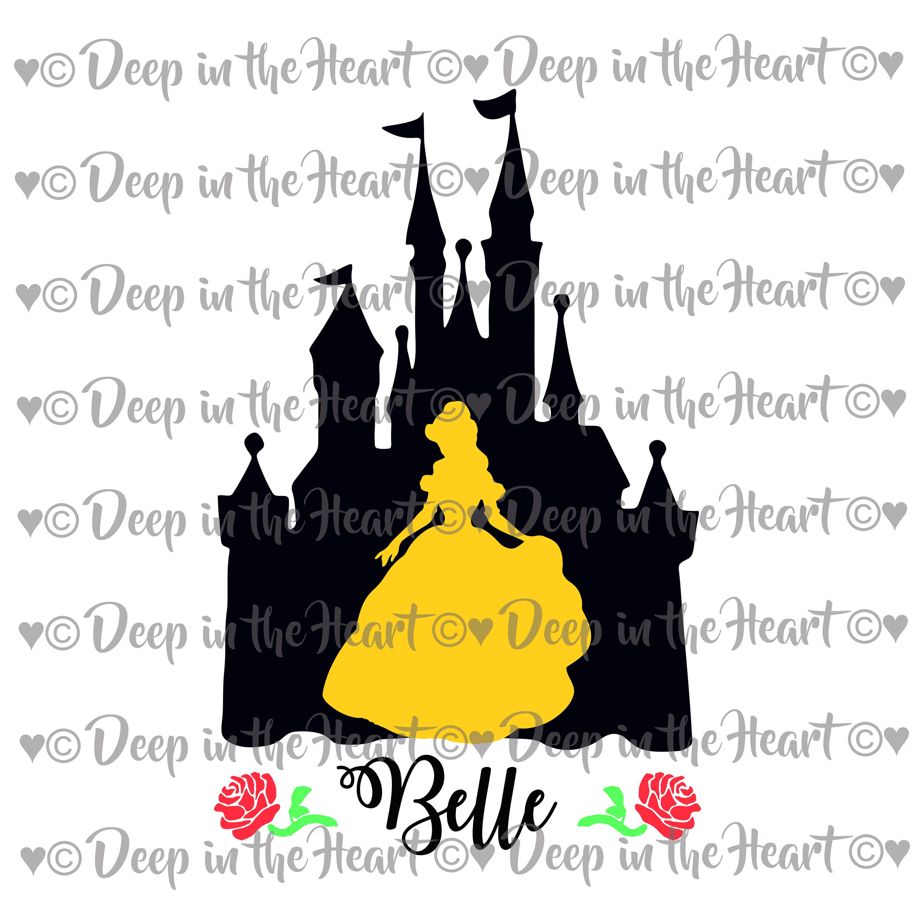 Beauty and the Beast: Belle Castle - Zip Purse, Women's