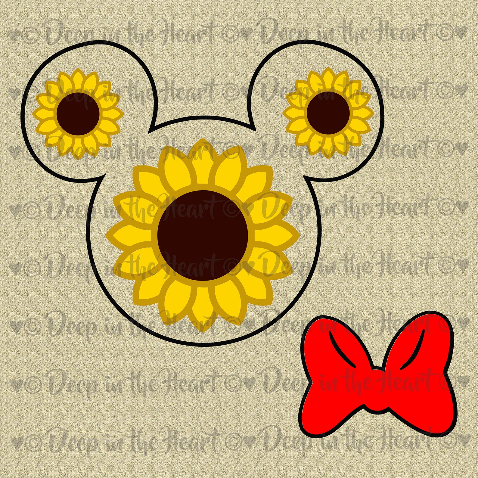 Free Free 185 Mickey Mouse Sunflower Svg SVG PNG EPS DXF File