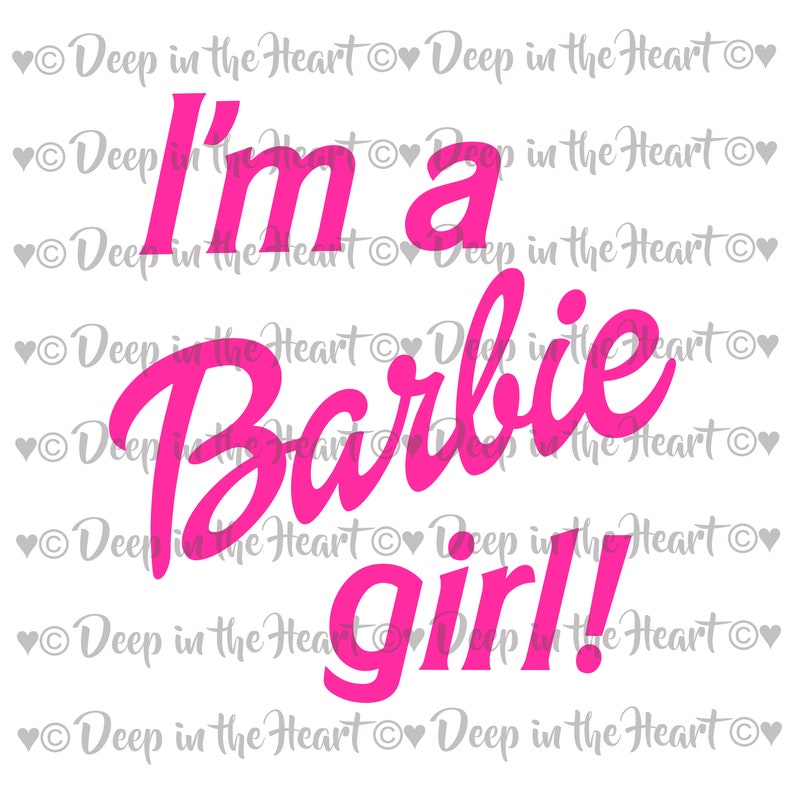 im a barbie girl im a barbie girl