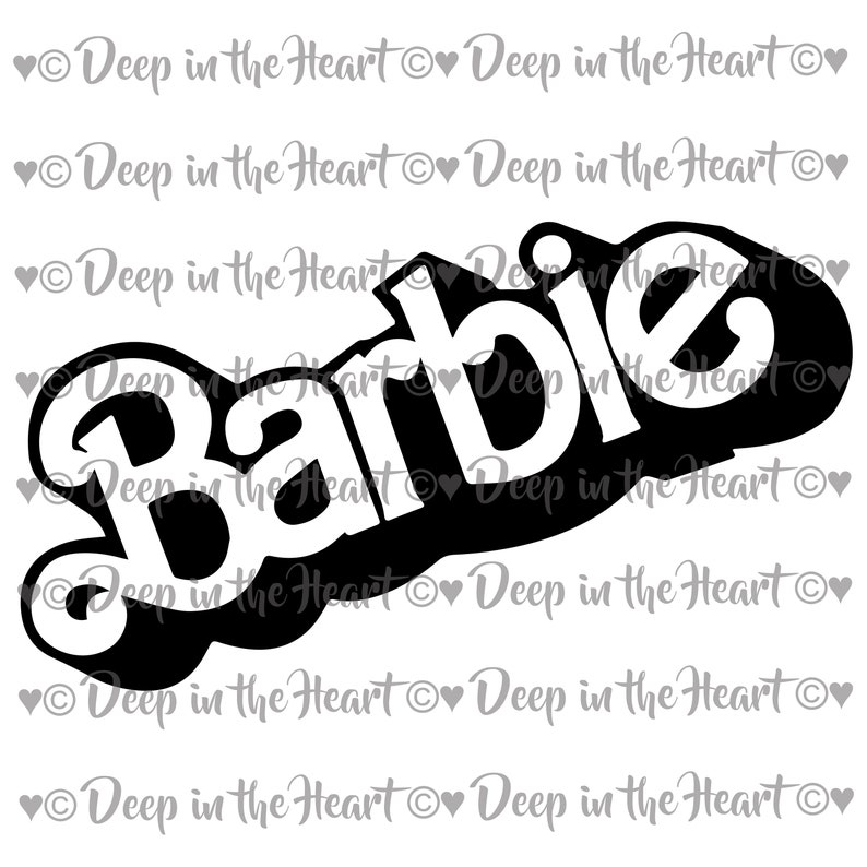 Download Barbie SVG PNG JPG Instant Zip File Download Great for | Etsy