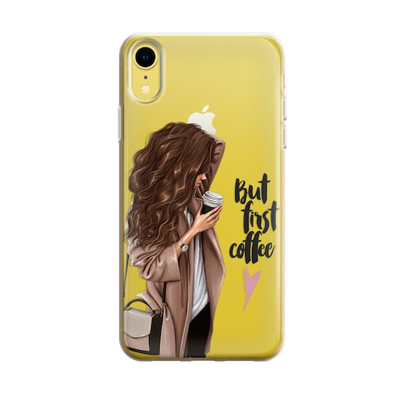 iphone xr case transparent silicone girl iphone xr case transparent silicone girl