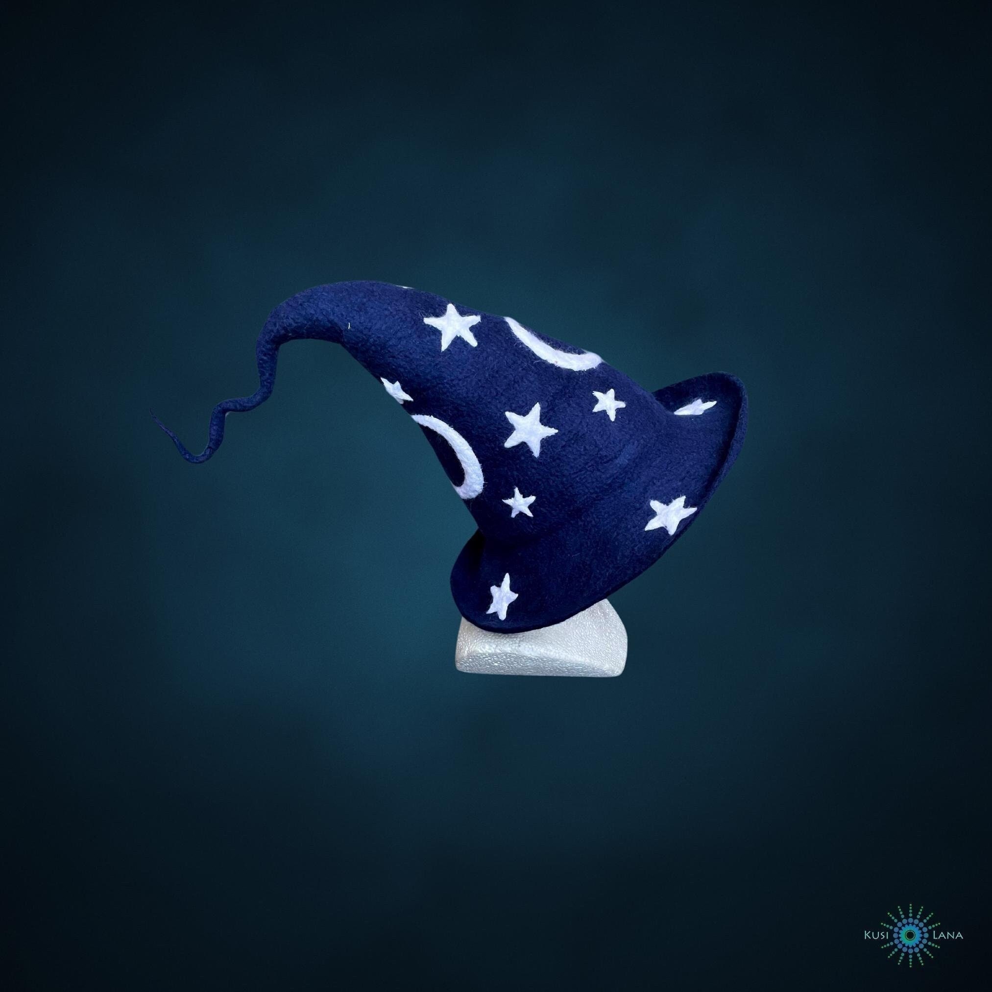 Merlin Hat, Merlin Wizard Hat, Galaxy Wizard Hat, Blue Wizard Hat ...