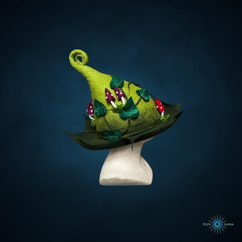 Fantasy mushroom hat.