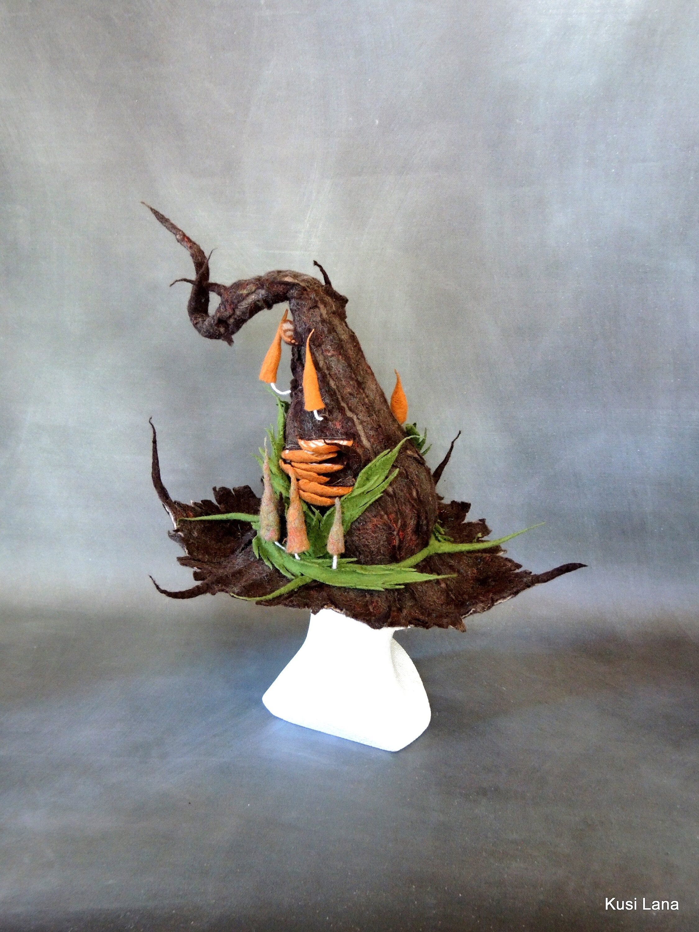 Enchanted Forest Hat Witch Hat Mushroom 