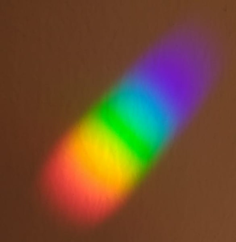 Suncatcher Aurora Borealis with rainbow crystal