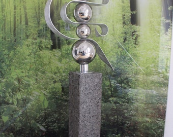 Gartenskulptur Halbmond BIC XL, Kunstdesign