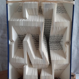 Buchfaltkunst Rammstein gefaltet 3D