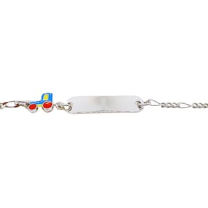 Miniblings Ciondolo Trattore Oro Per Bracciale – Dettaglio Con Rimorchio, Fatto A Mano A Berlino, Regalo Per Agricoltori