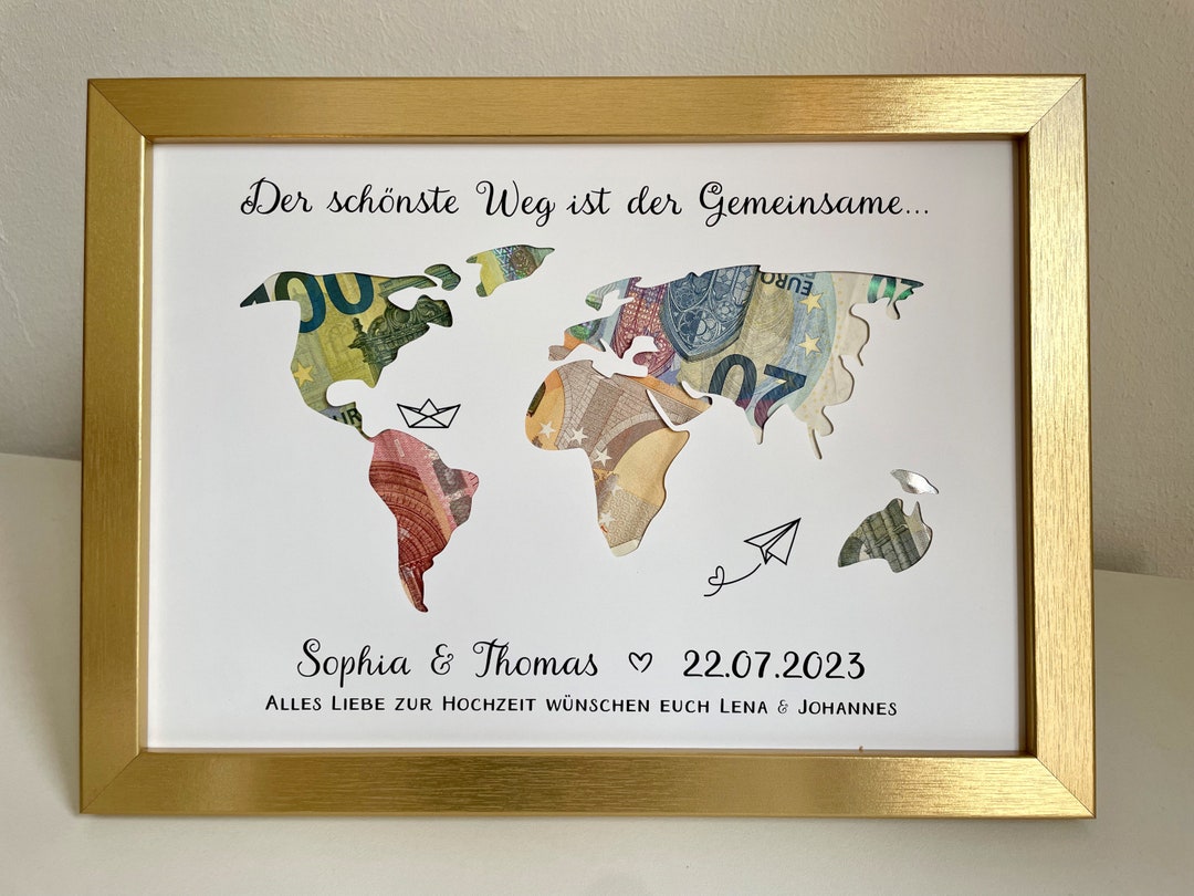 Hochzeitsgeschenke / Geldgeschenk Hochzeit / Hochzeit Geschenk Etsy.de