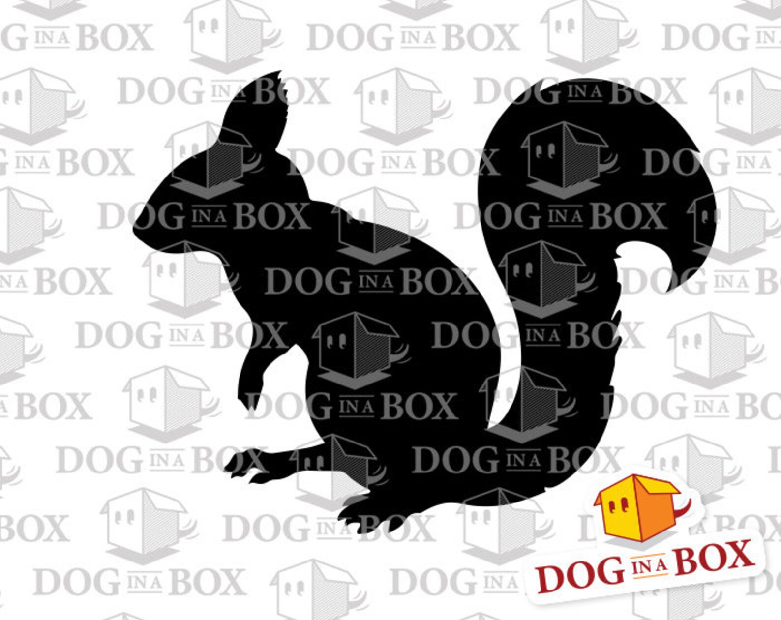 Eichhörnchen Schablone Eichhörnchen Silhouette Wilde Tier - Etsy.de