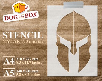 Spartan Stencil Etsy Spartan Stencil Etsy