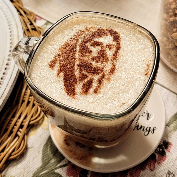 How to make a stencil for cappuccino coffee  DIY Guide to Crafting Your  Own at Home! 