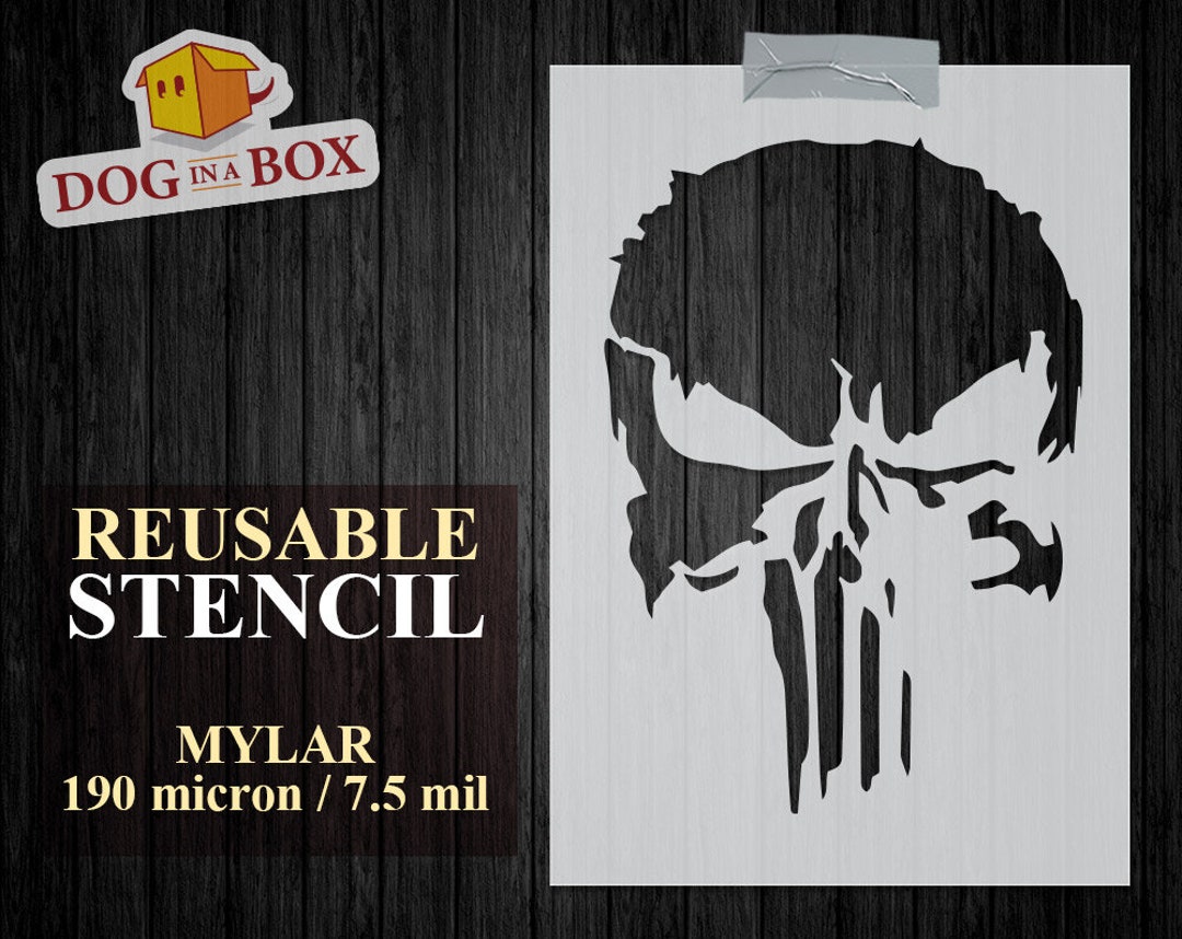 Buy Skull Stencil N.2 Reusable Graffiti Stencil Skull, Graffiti Stencil,  Skull, Stencil for Painting, DIY Stencil, Reusable Stencil Online in India  - Etsy