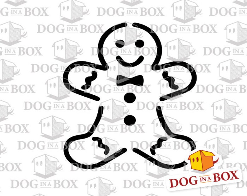 Gingerbread Man Stencil Gingerbread Stencil Christmas - Etsy