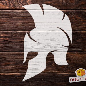 Spartan Helmet Stencil N.6: Reusable Warrior Stencil for Painting on ...