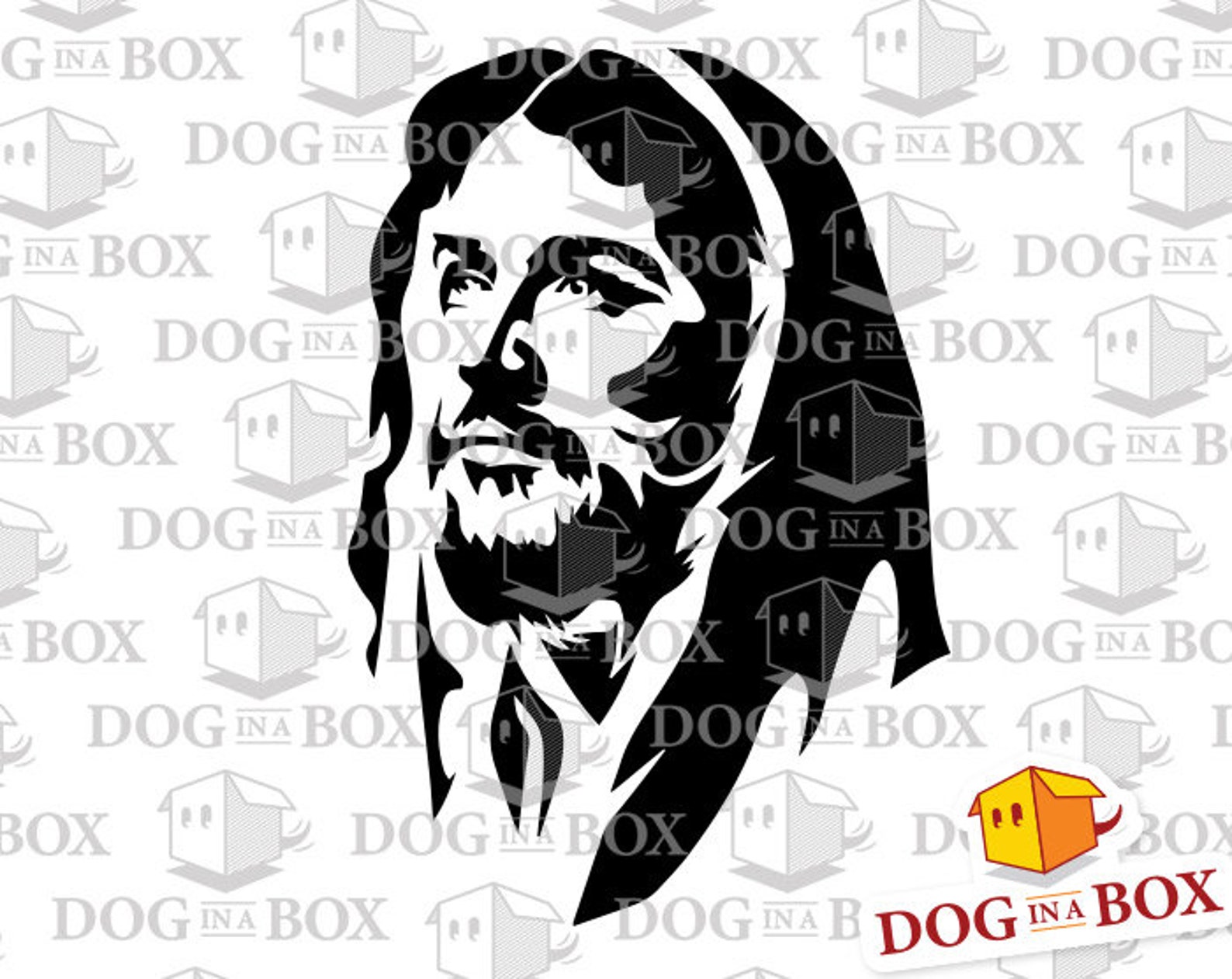 Jesus Stencil Christian Stencil Catholic Stencil Stencil Etsy