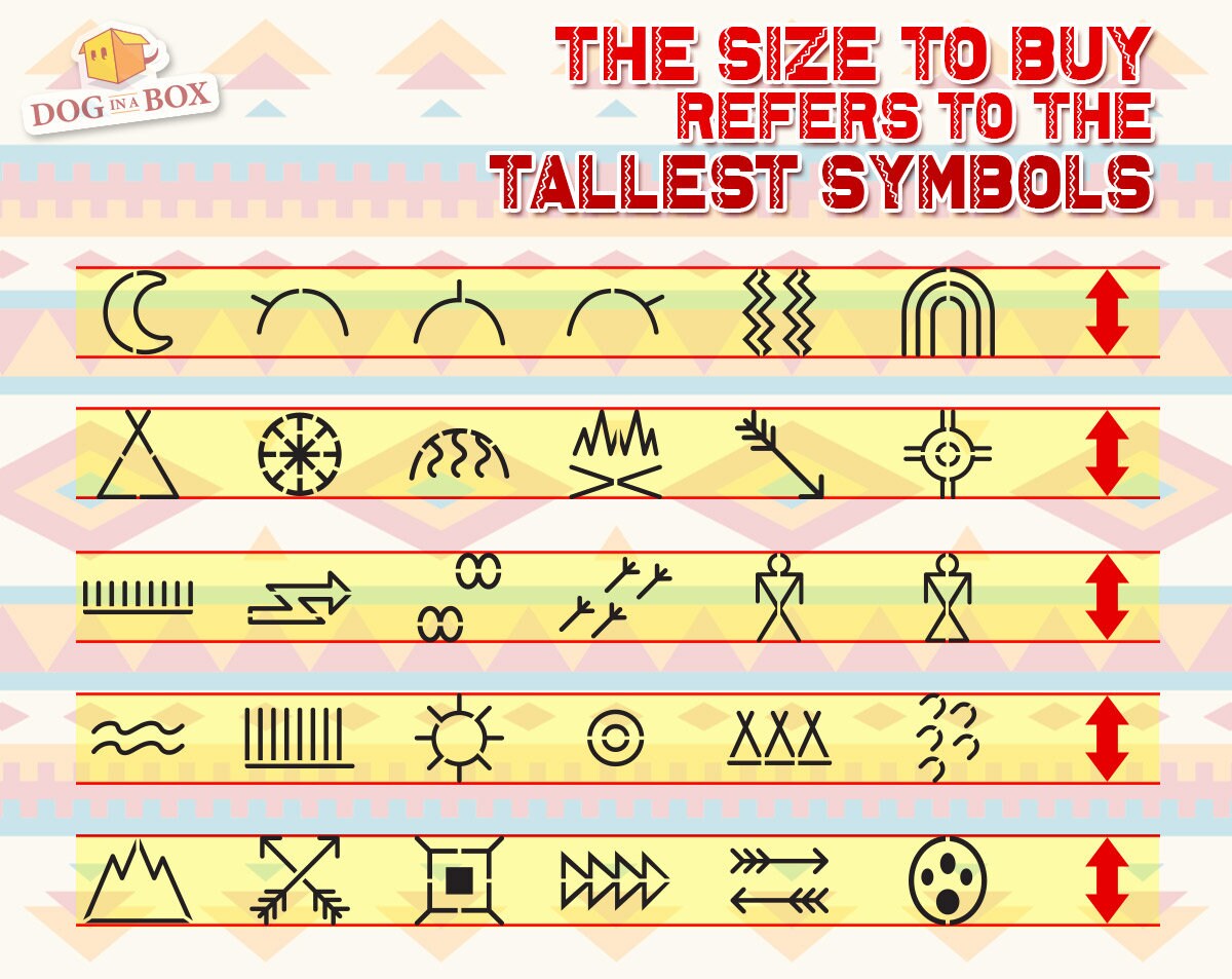 Native American Indian Stencil Template - Reusable Mylar Stencil For Wall Art, Crafts & Painting - View #11